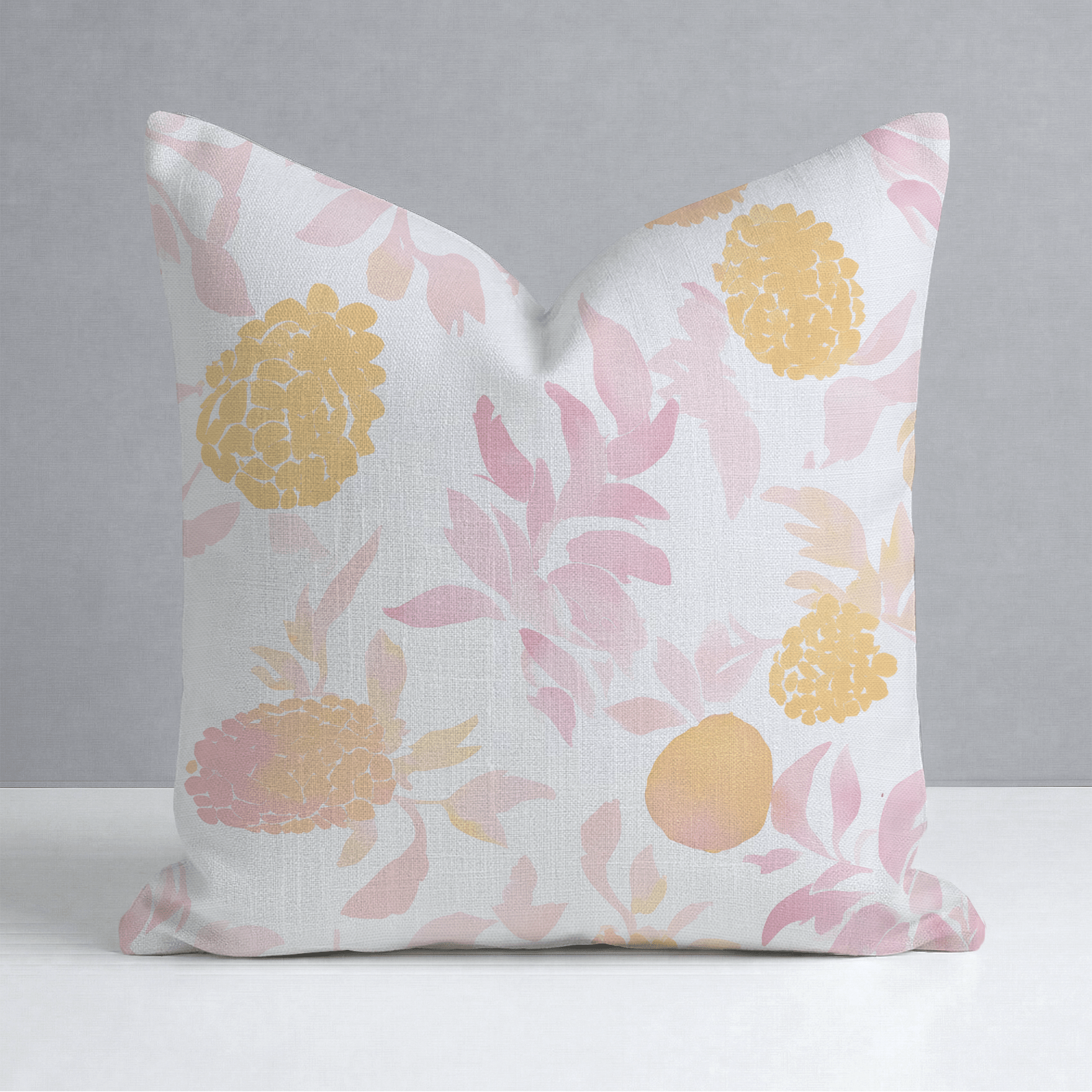 Hawaii Morning Throw Pillow - Lemon Park