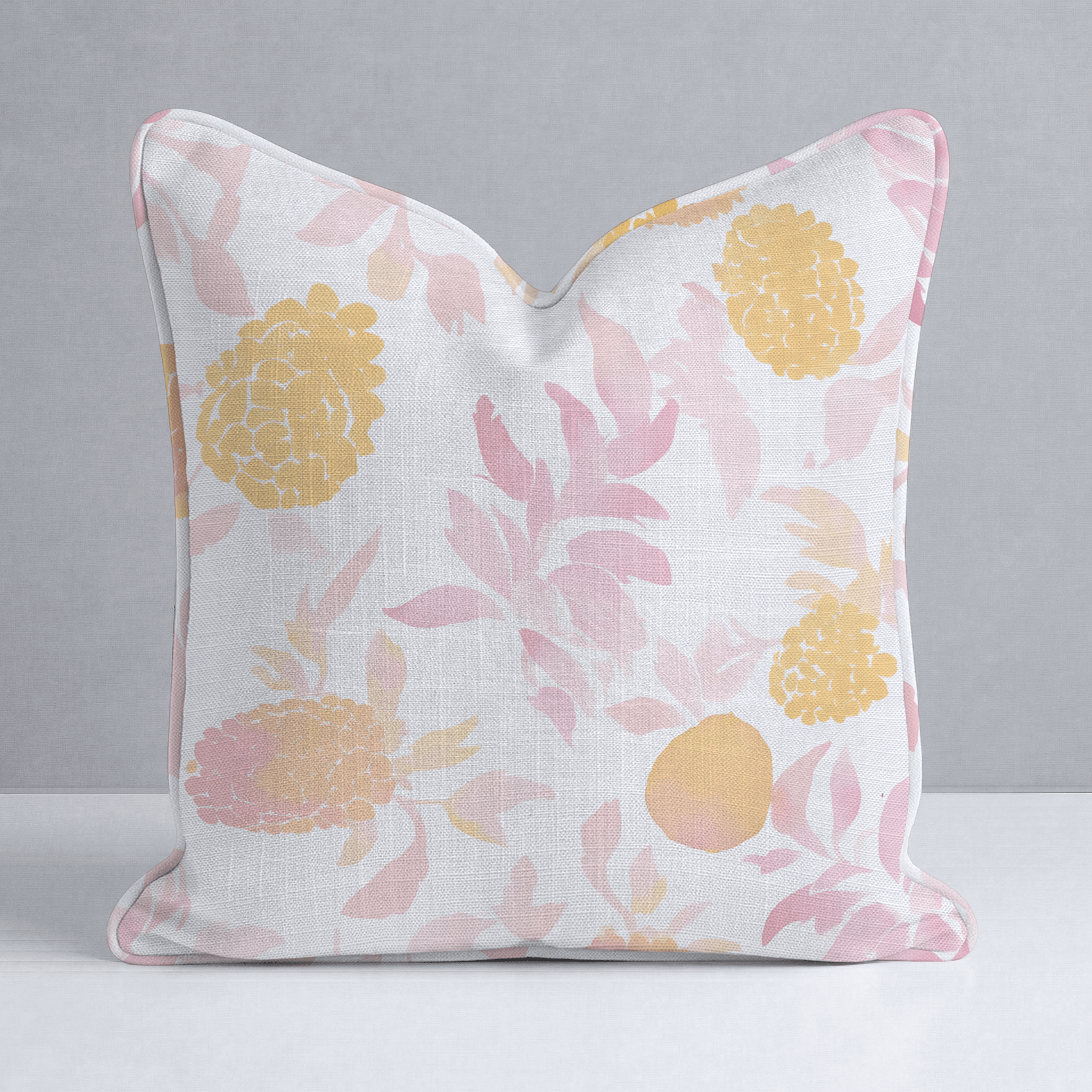 Hawaii Morning Throw Pillow - Lemon Park