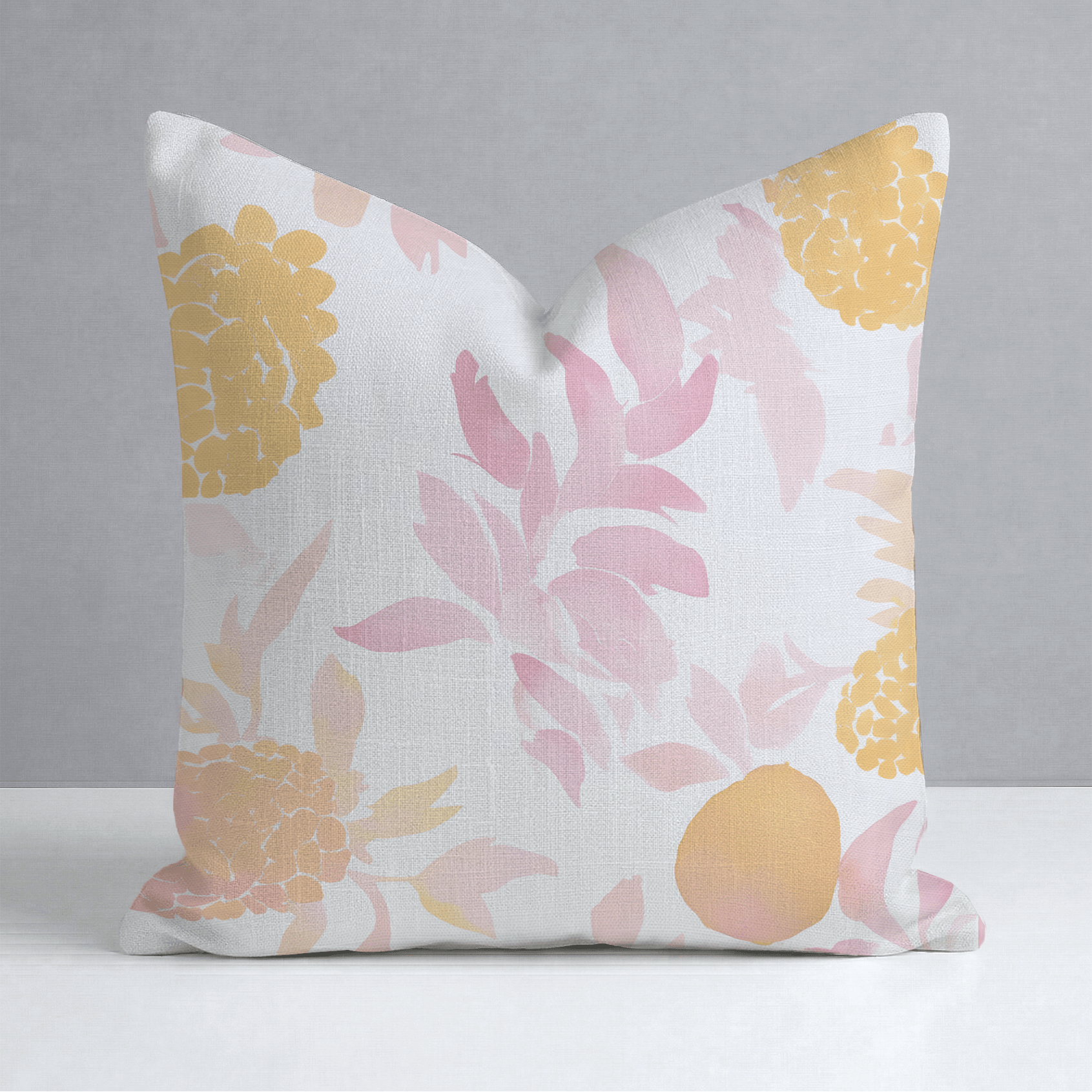 Hawaii Morning Throw Pillow - Lemon Park