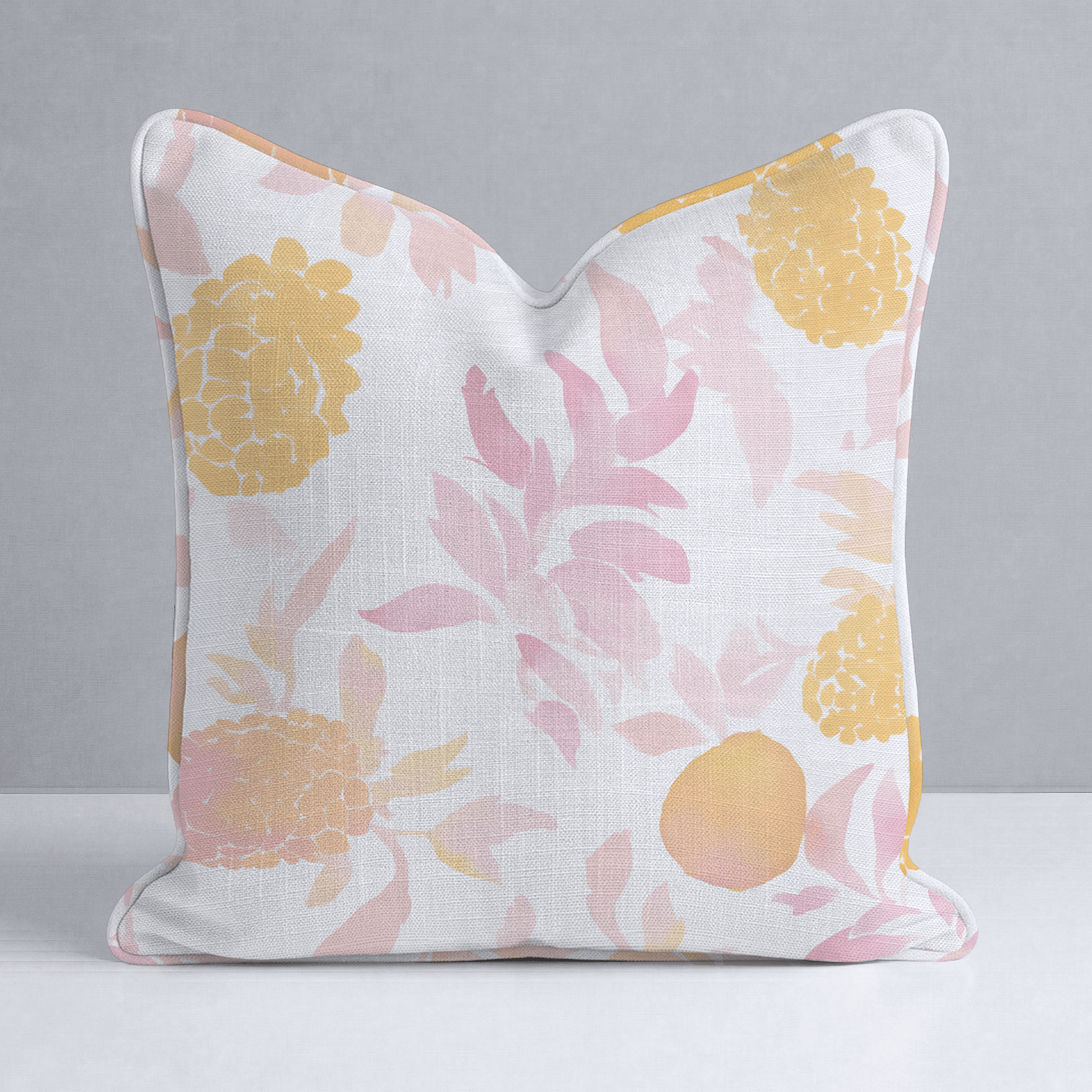 Hawaii Morning Throw Pillow - Lemon Park