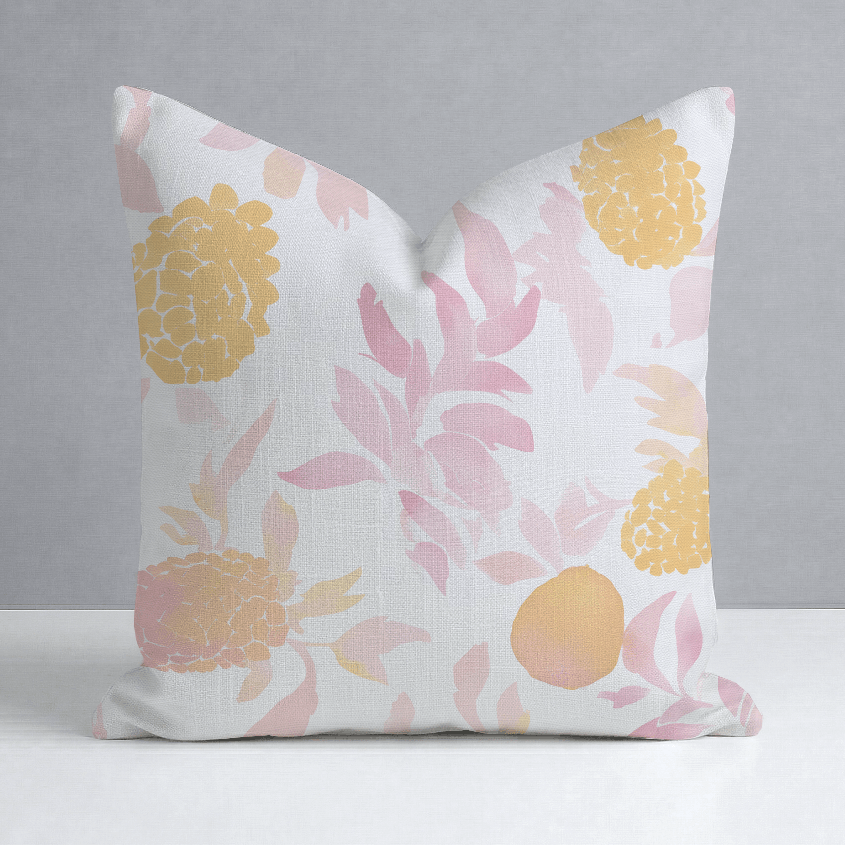 Hawaii Morning Throw Pillow - Lemon Park