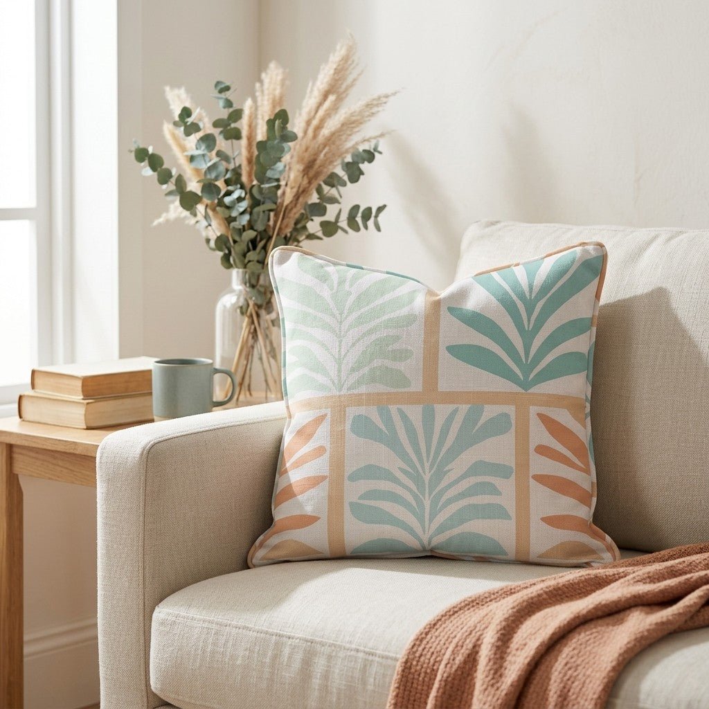 Hawaii Pine Throw Pillow - Lemon Park