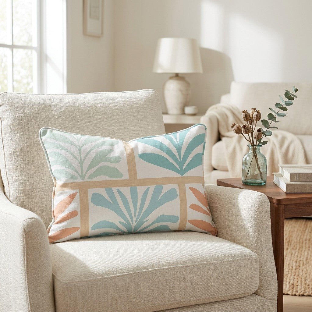 Hawaii Pine Throw Pillow - Lemon Park