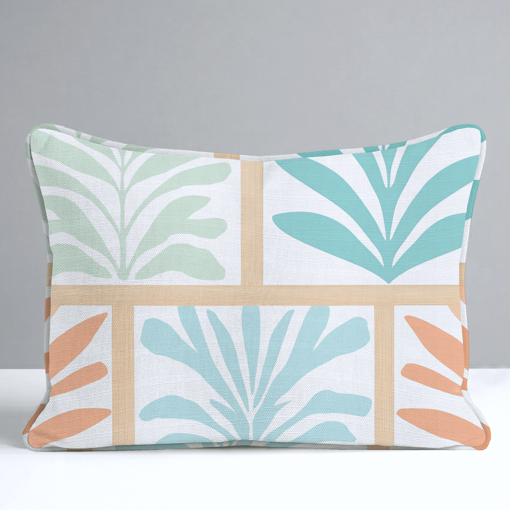 Hawaii Pine Throw Pillow - Lemon Park