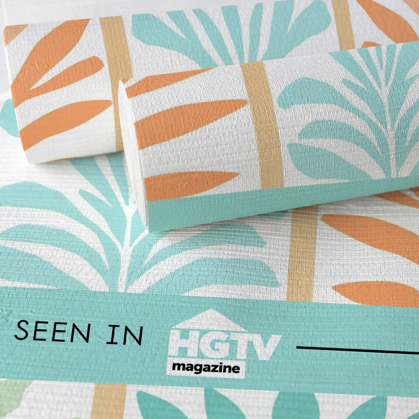 Hawaii Pine Faux Grasscloth Wallpaper