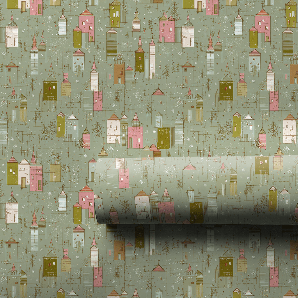Hayes Hues - Wrapping Paper - Lemon Park