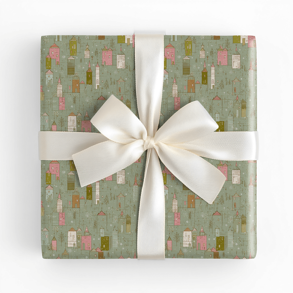 Hayes Hues - Wrapping Paper - Lemon Park