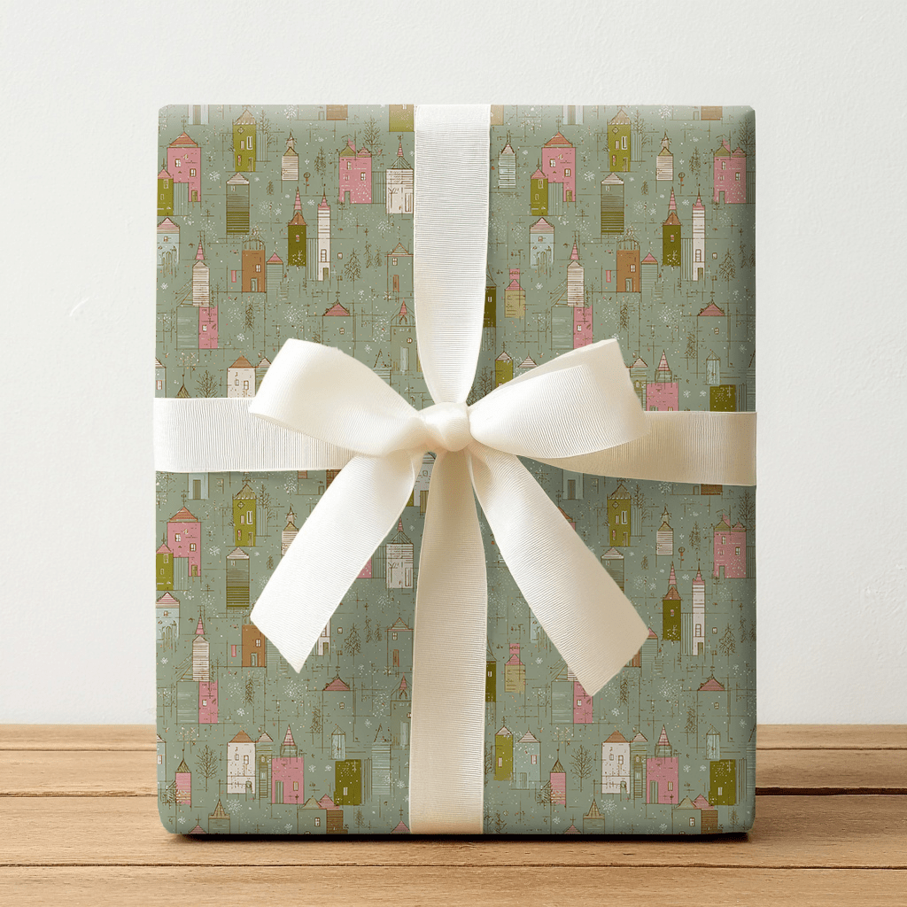 Hayes Hues - Wrapping Paper - Lemon Park