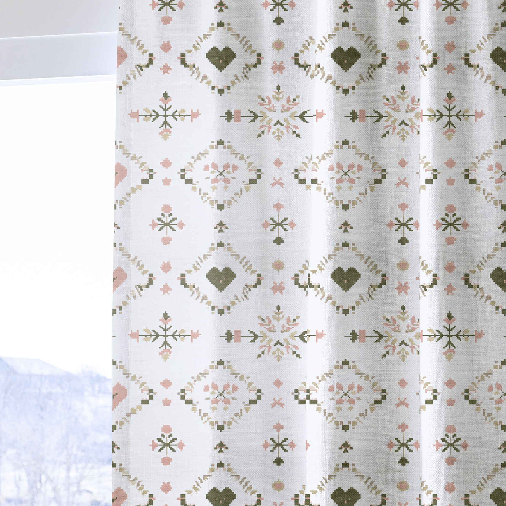 Heartland Stitch - Drapery - Lemon Park