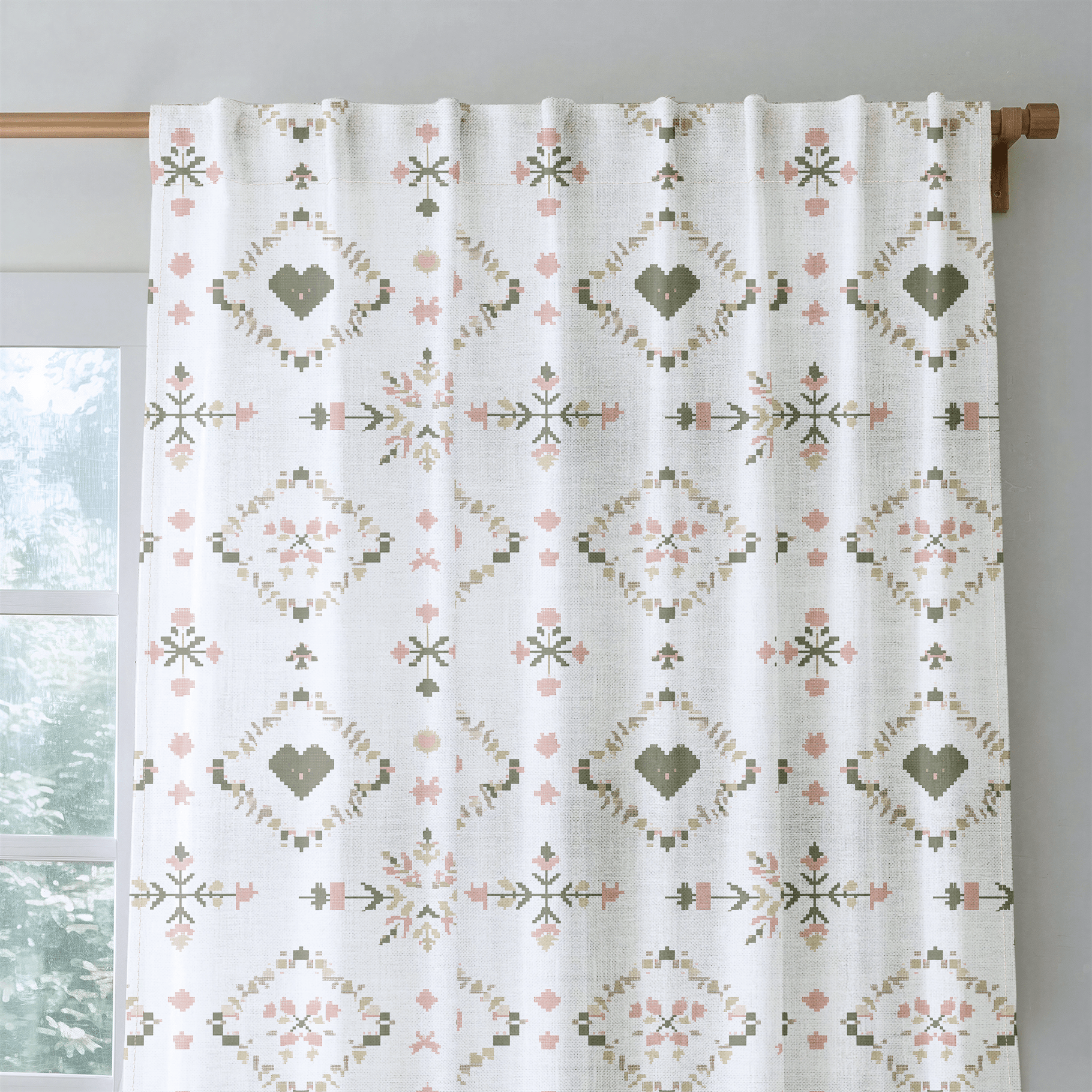 Heartland Stitch - Drapery - Lemon Park