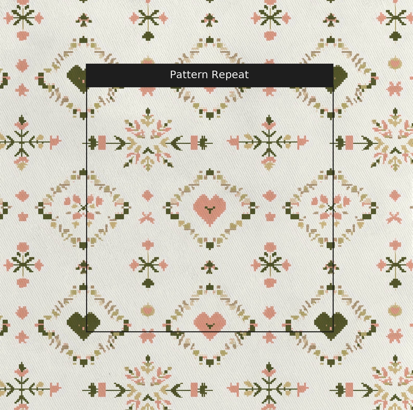 Heartland Stitch - Fabric - Lemon Park