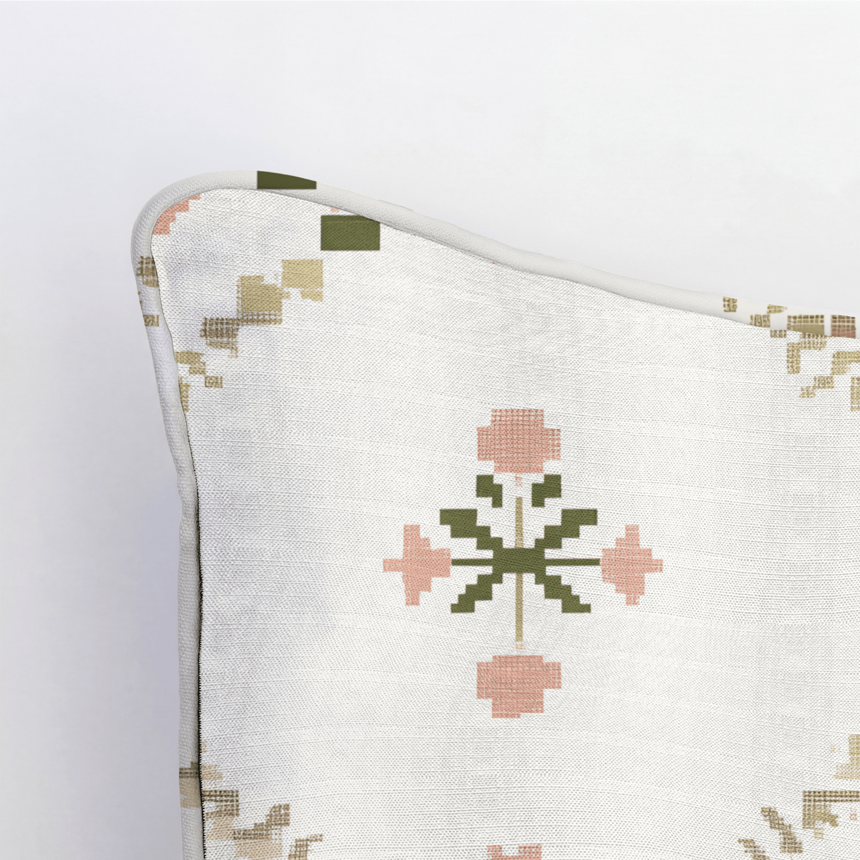 Heartland Stitch Throw Pillow - Lemon Park