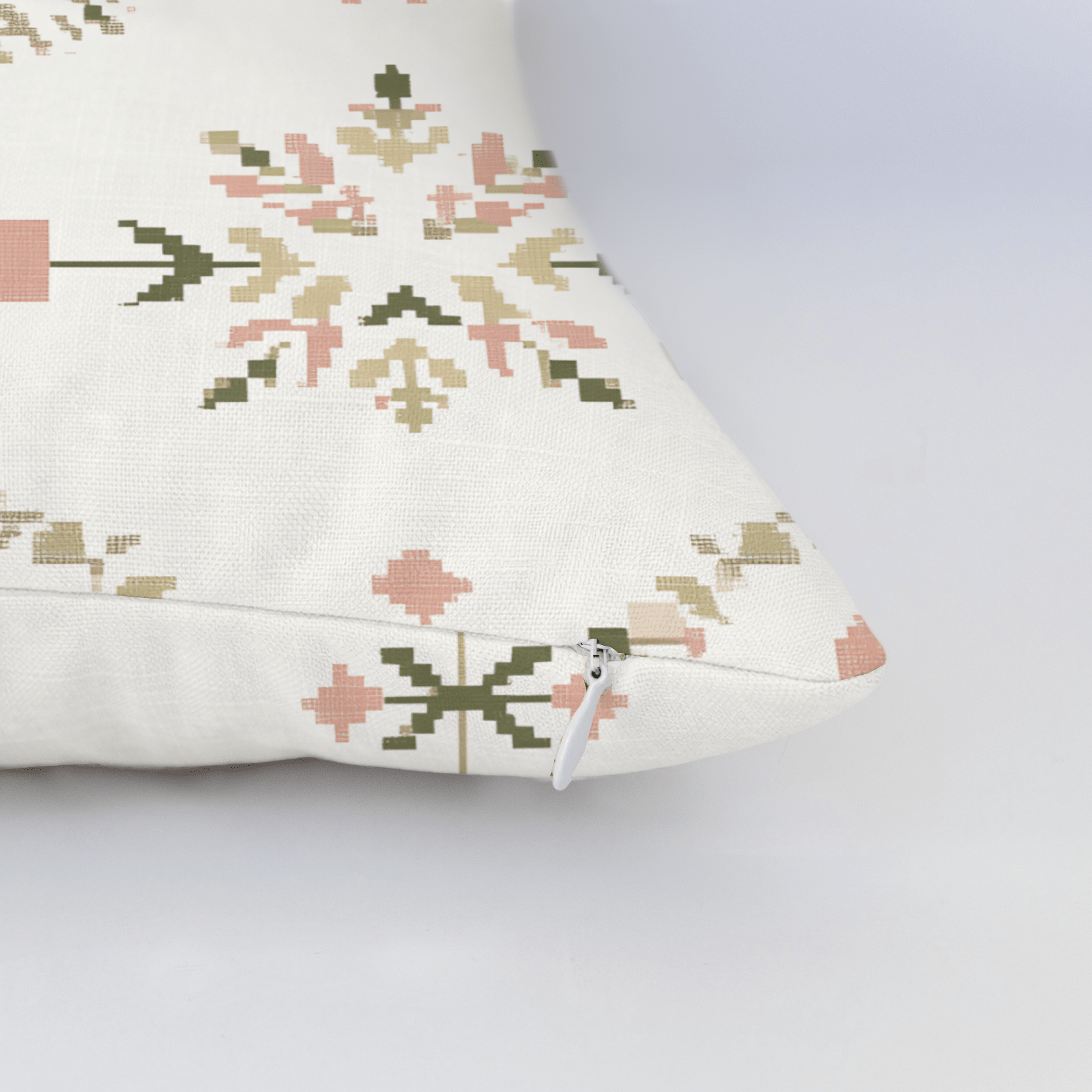 Heartland Stitch Throw Pillow - Lemon Park