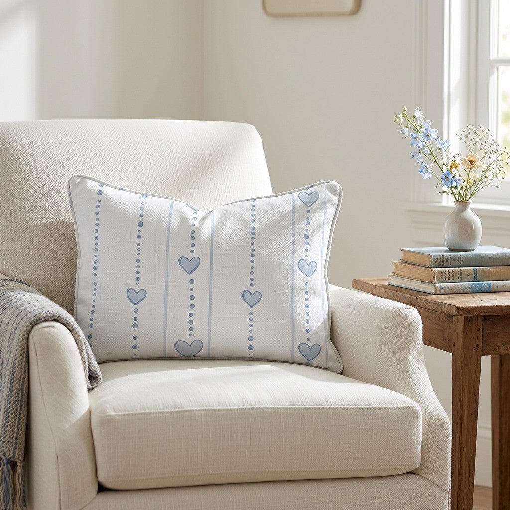 Heartstrings Throw Pillow - Lemon Park