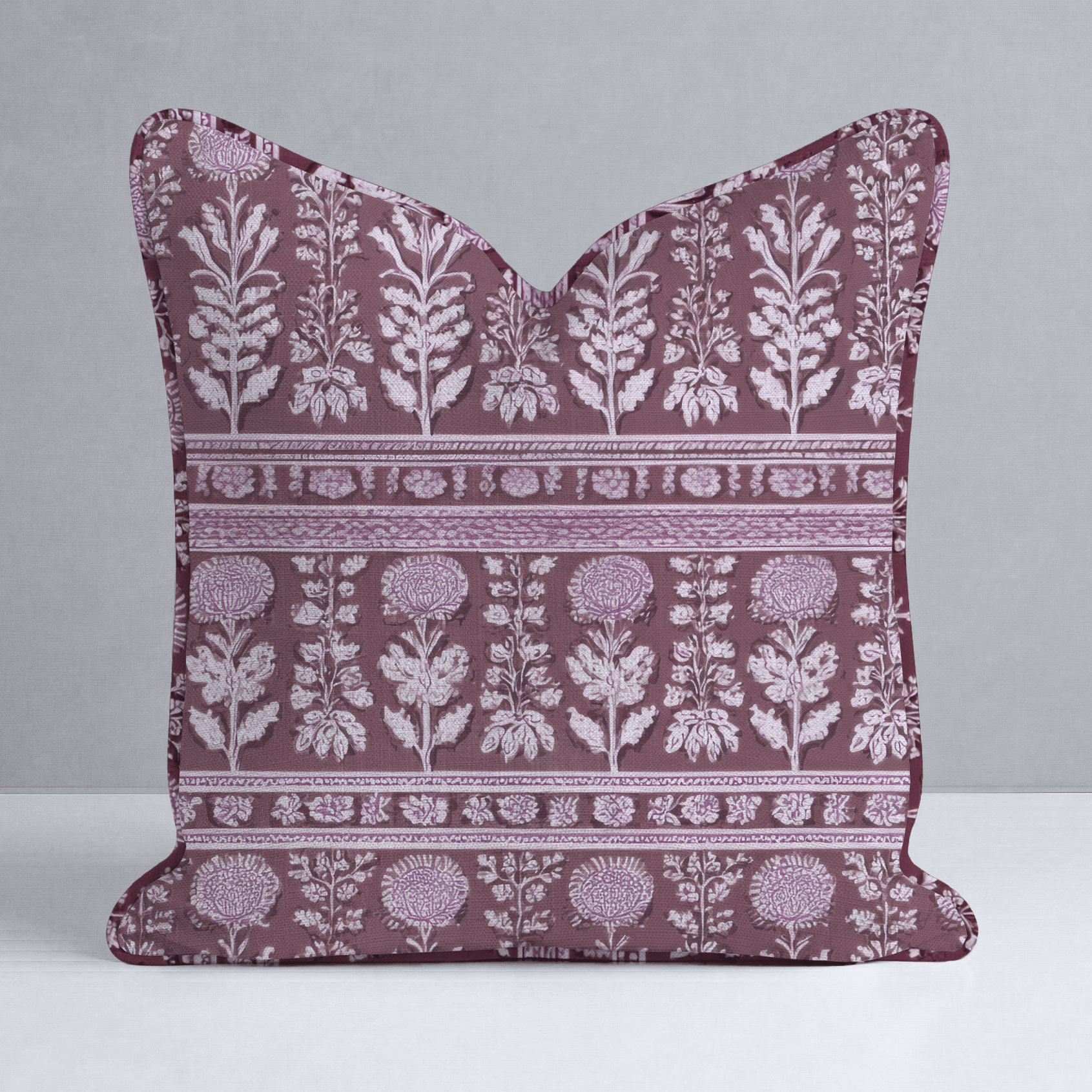 Heather on the Hill Throw Pillow - Lemon Park