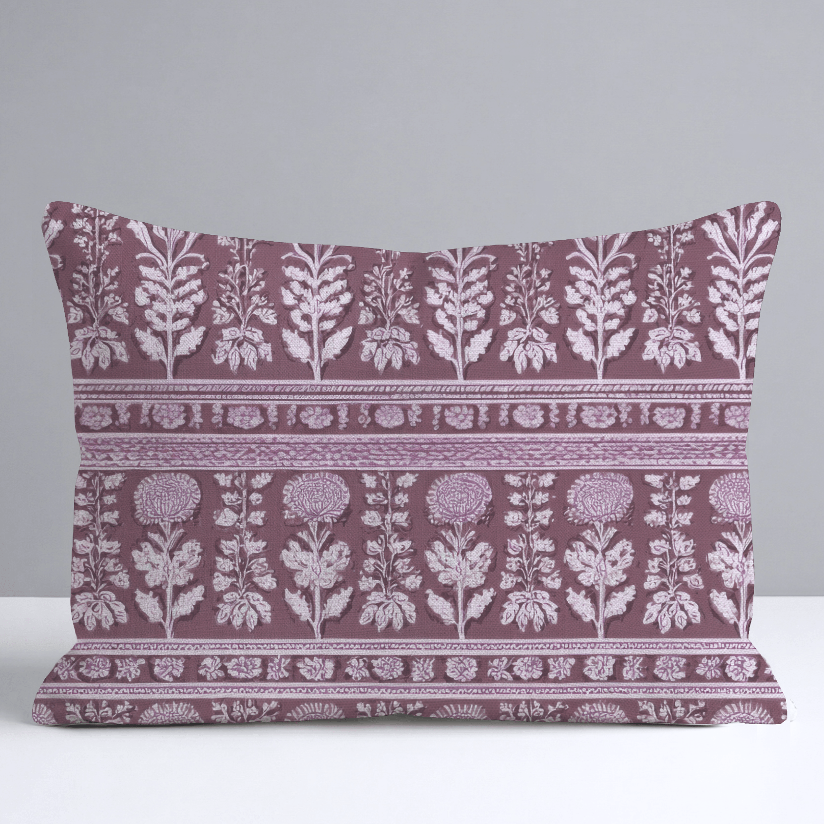 Heather on the Hill Throw Pillow - Lemon Park