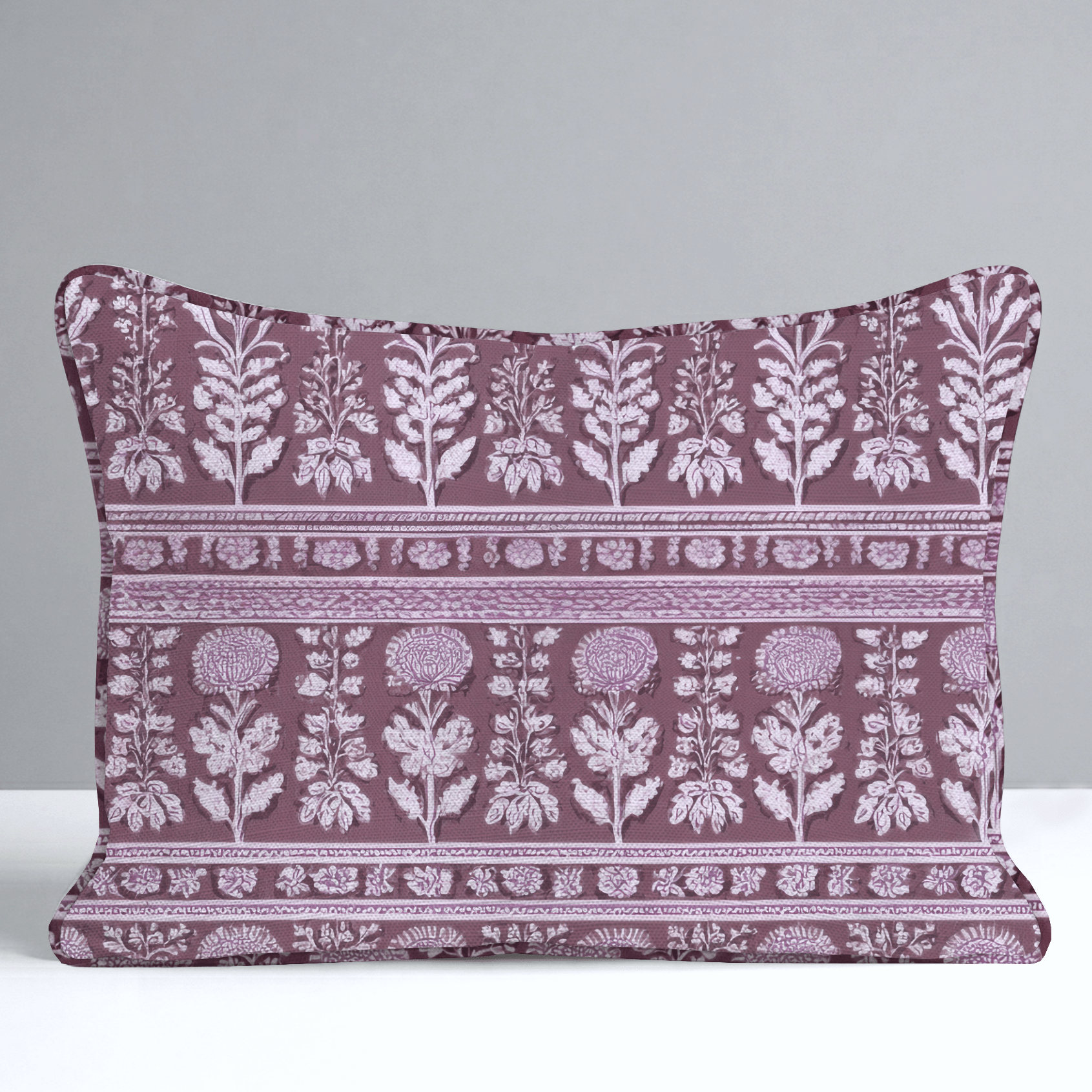 Heather on the Hill Throw Pillow - Lemon Park
