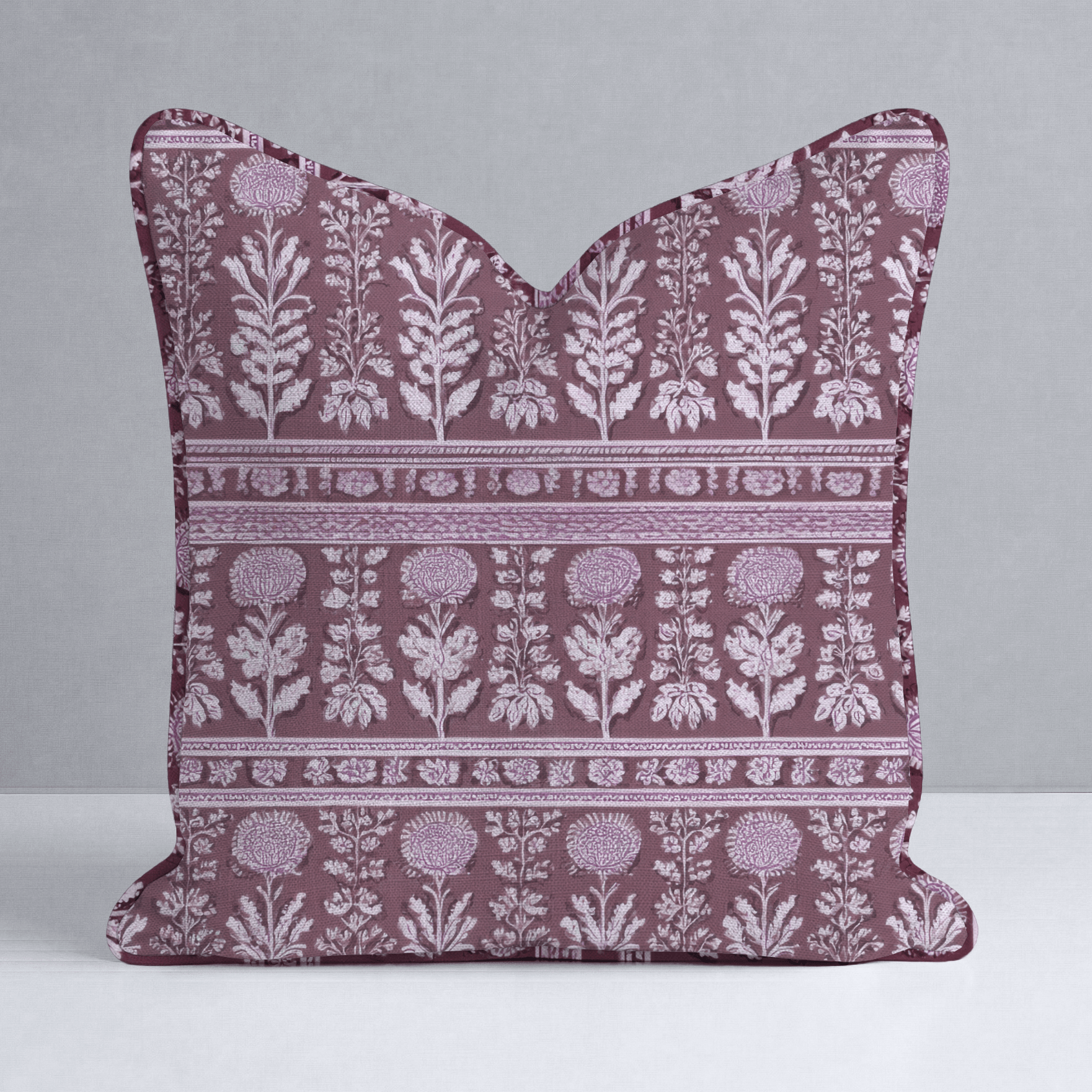 Heather on the Hill Throw Pillow - Lemon Park