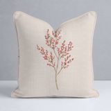 Hedgerow Bone Botanicals Throw Pillow - Lemon Park