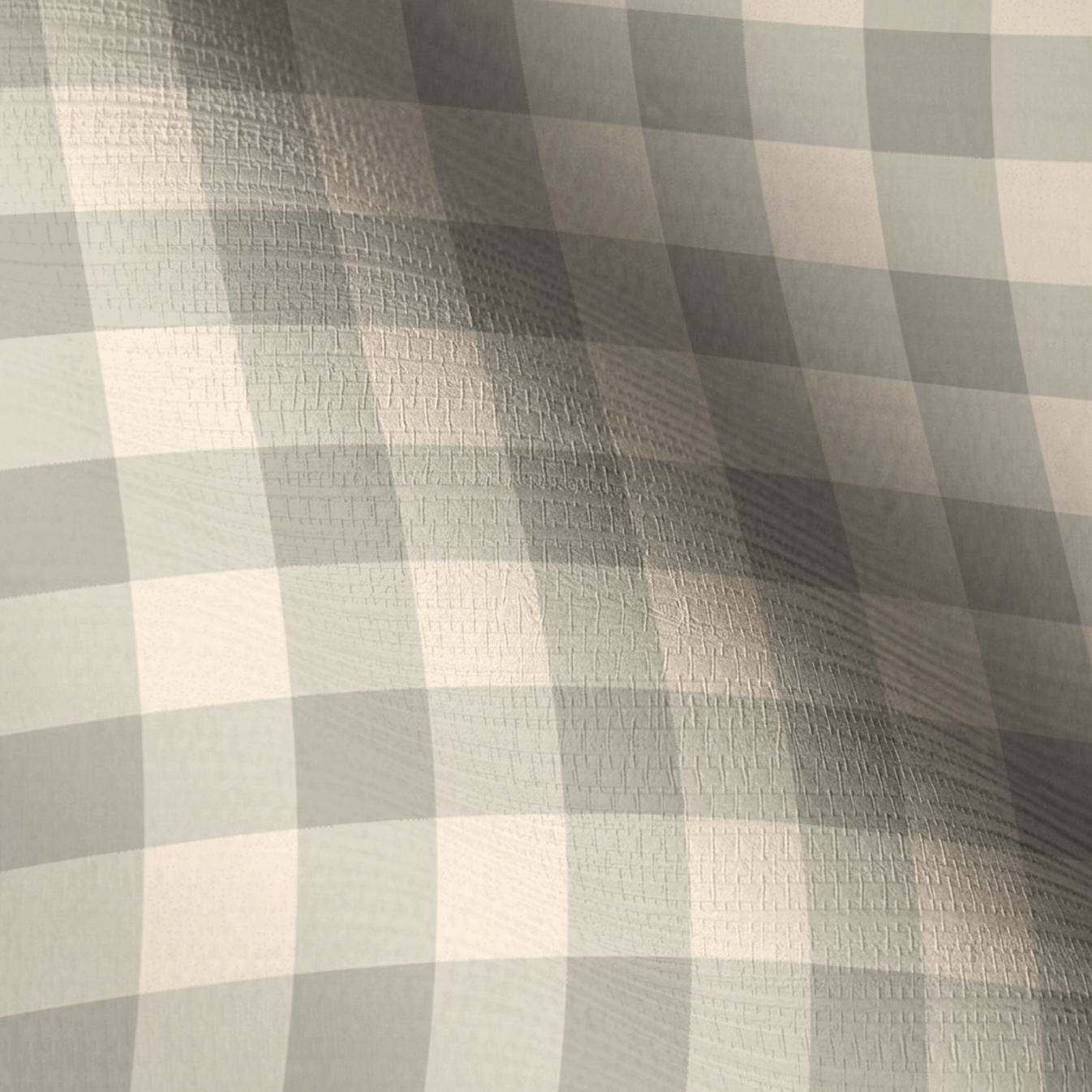 Hedgerow Sage Gingham Faux Grasscloth Wallpaper