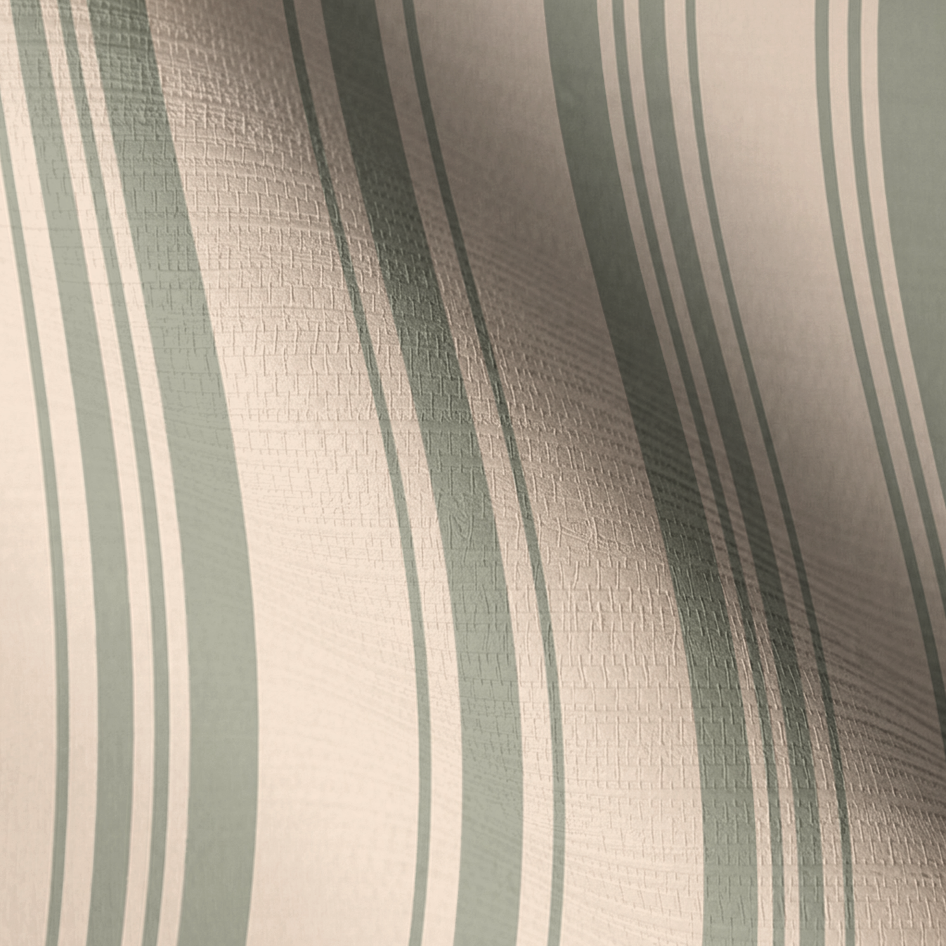 Hedgerow Sage Stripes Faux Grasscloth Wallpaper