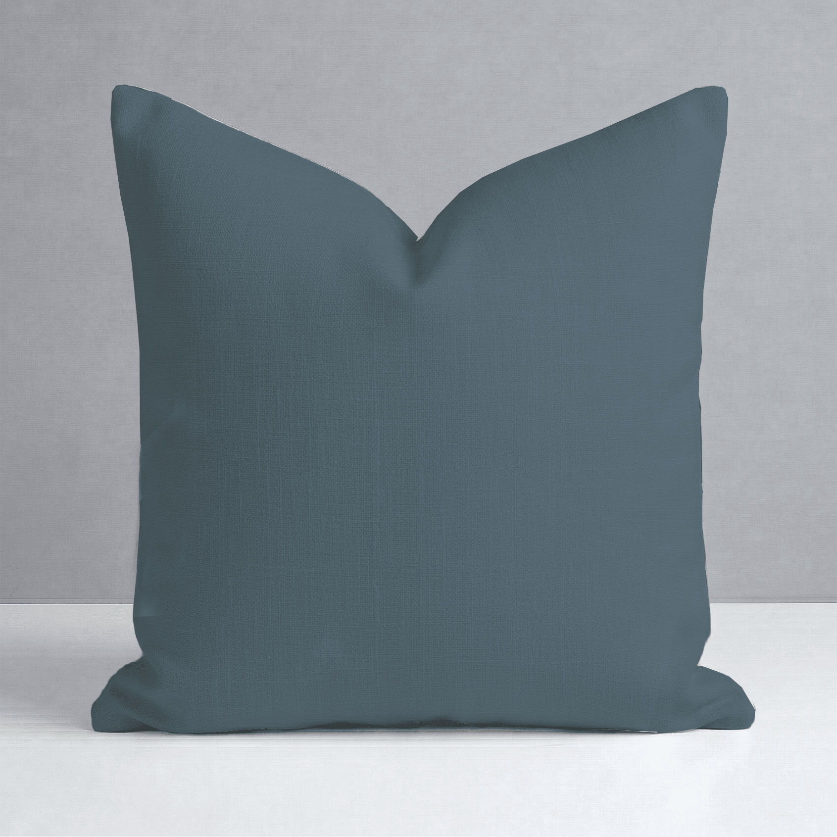 Hedgerow Teal Throw Pillow - Lemon Park
