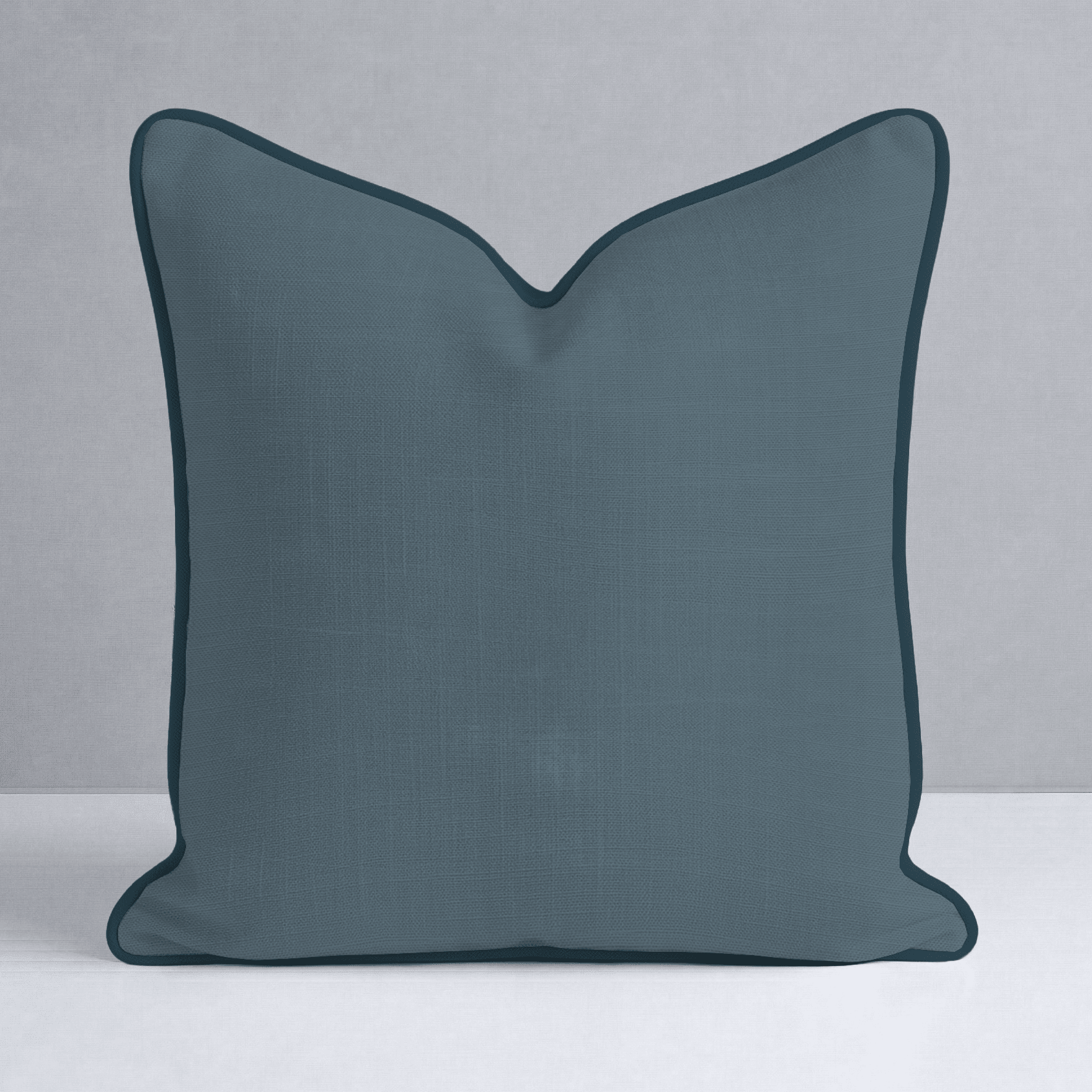 Hedgerow Teal Throw Pillow - Lemon Park