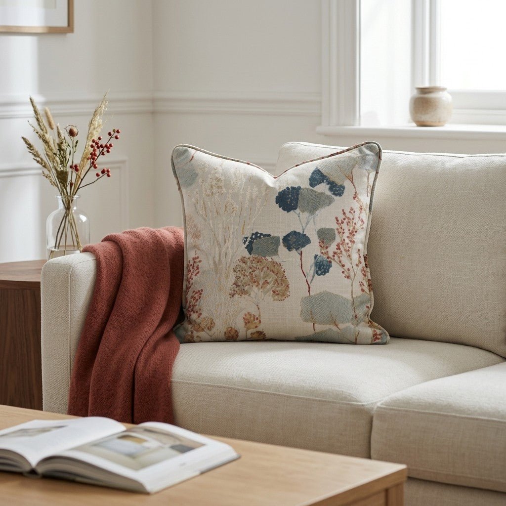 Hedgerow Throw Pillow - Lemon Park