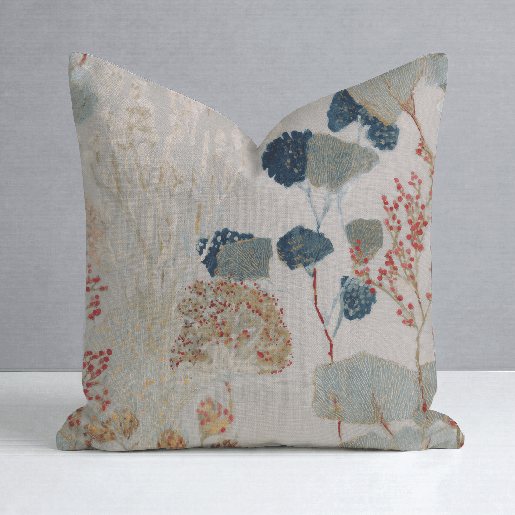 Hedgerow Throw Pillow - Lemon Park