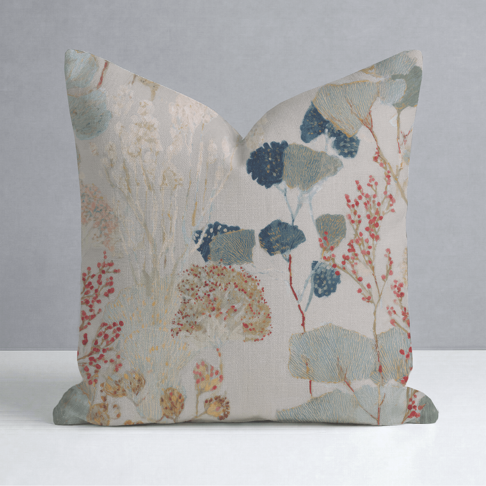 Hedgerow Throw Pillow - Lemon Park