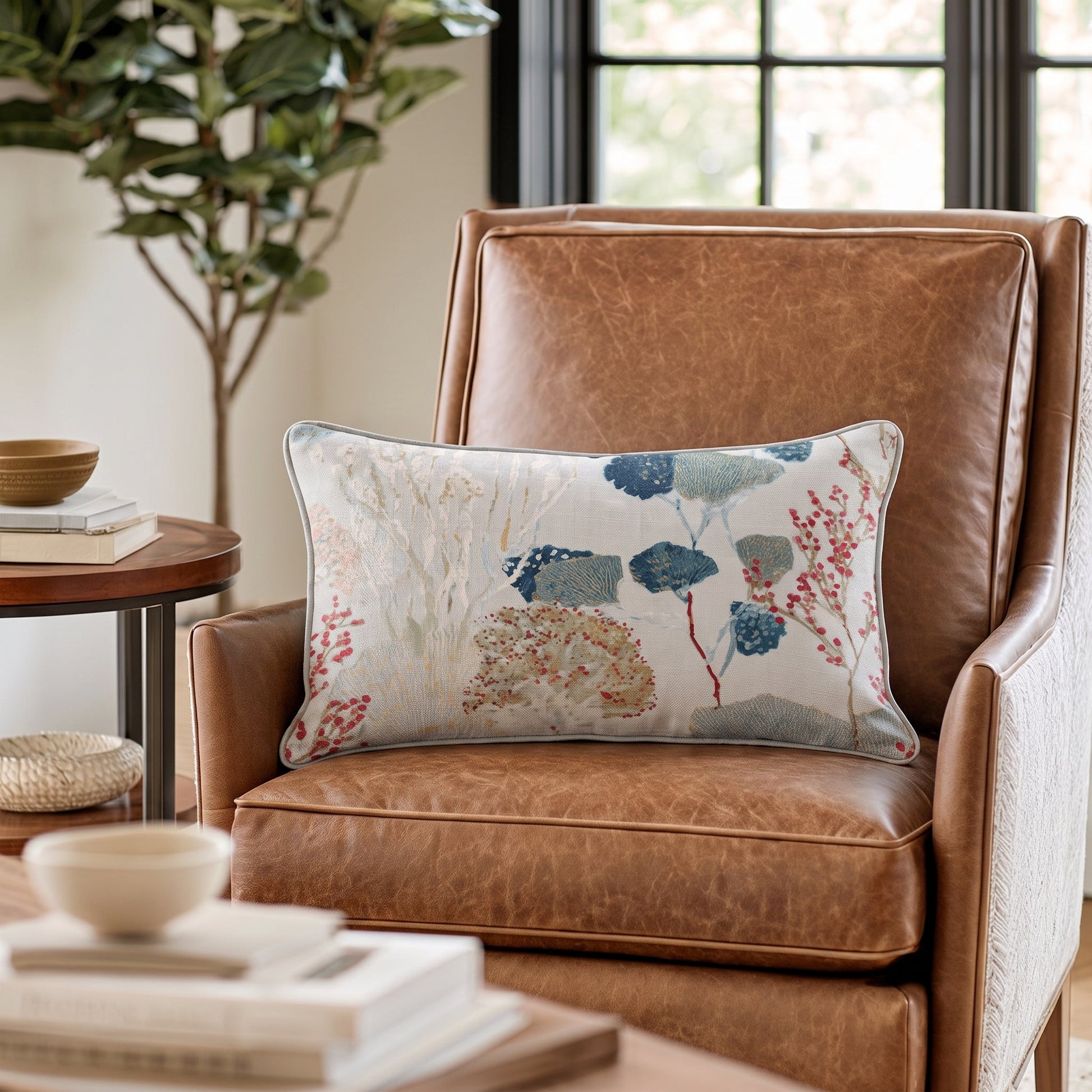 Hedgerow Throw Pillow - Lemon Park