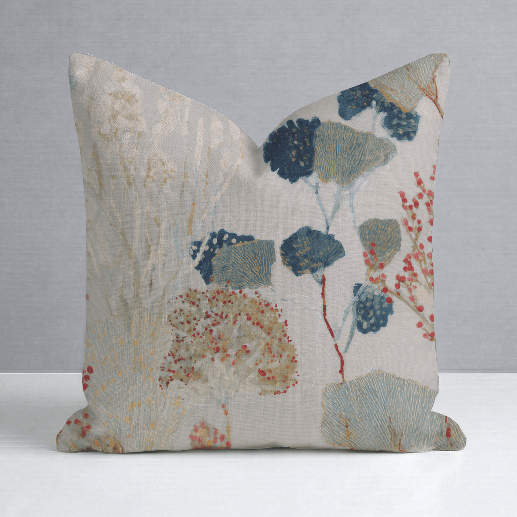 Hedgerow Throw Pillow - Lemon Park