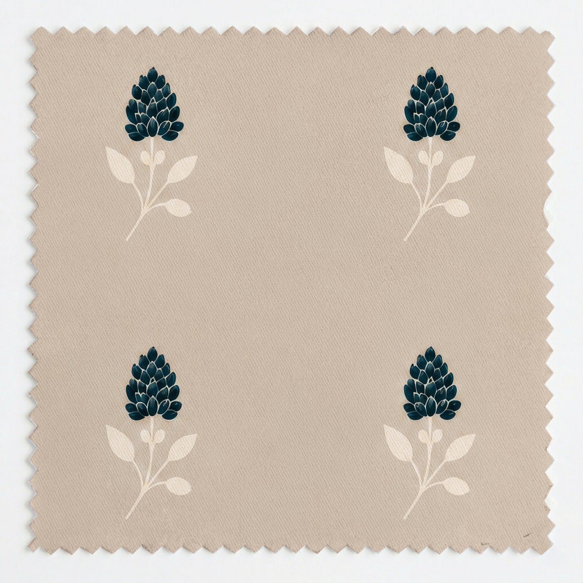 Hedgerow Traventine Floral - Fabric - Lemon Park