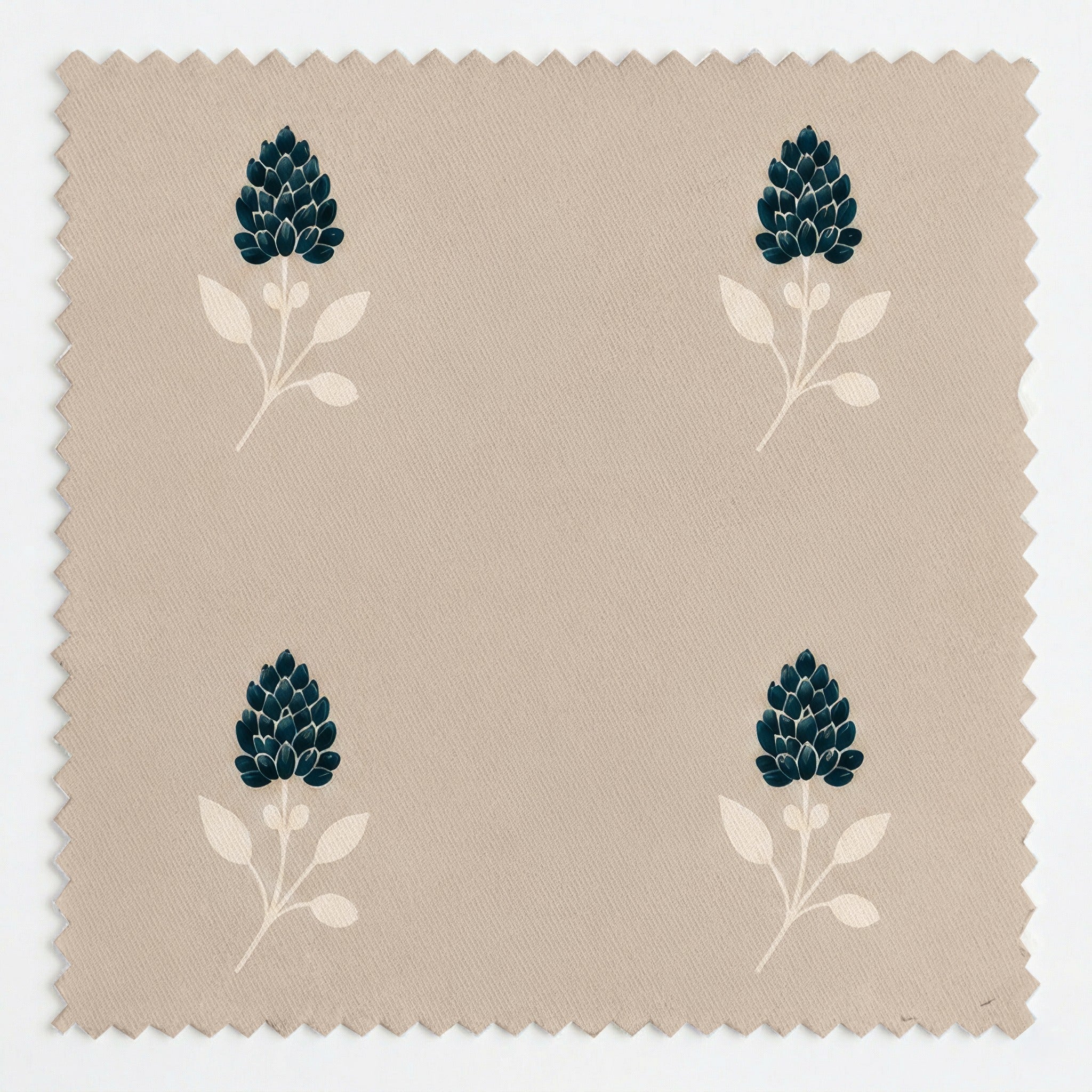 Hedgerow Traventine Floral - Fabric - Lemon Park