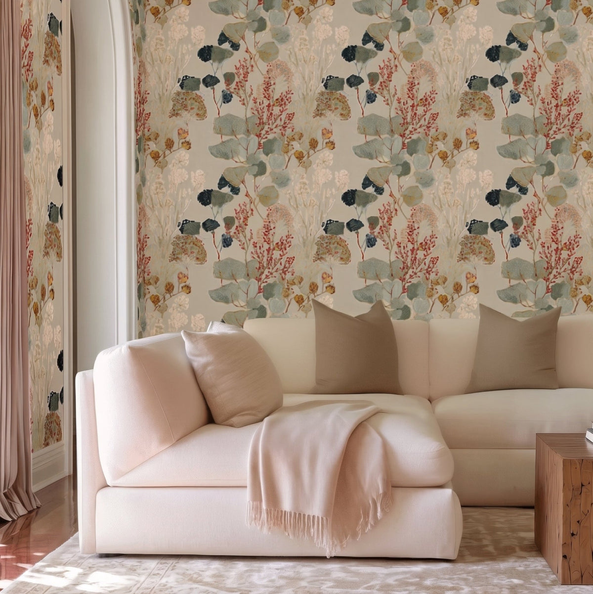Hedgerow Wallpaper - Lemon Park