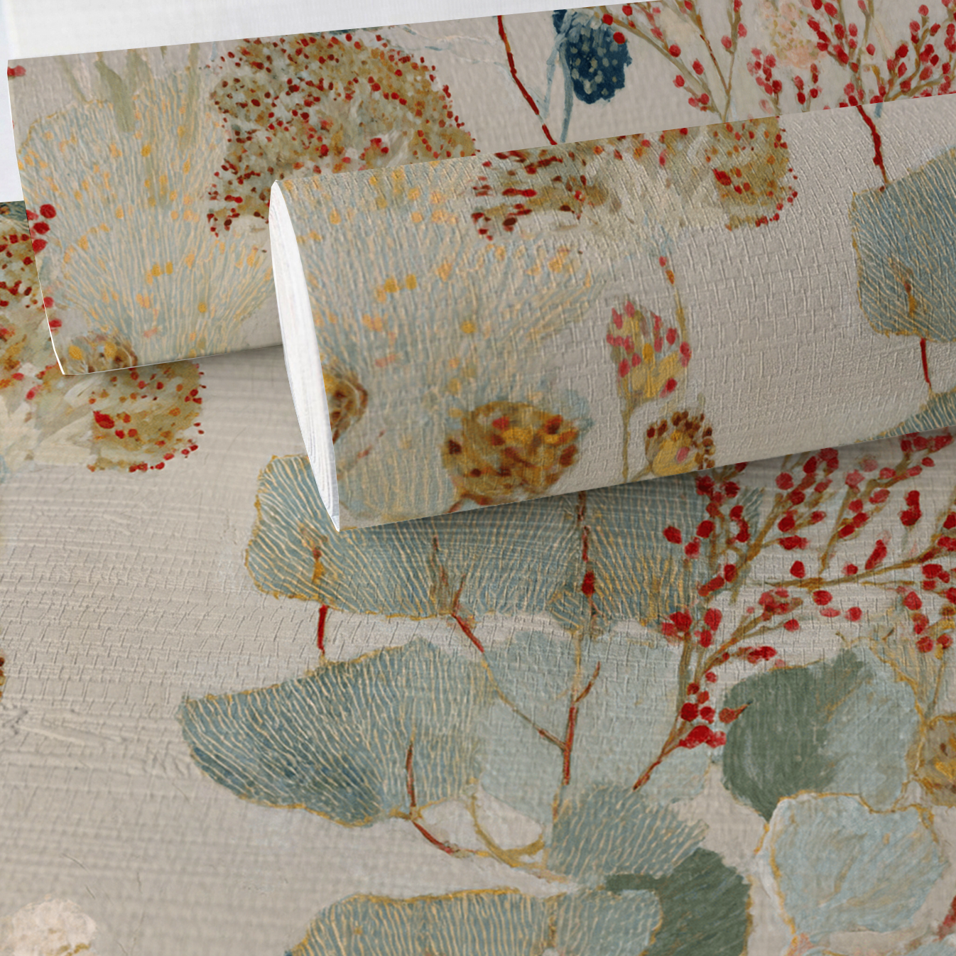 Hedgerow Faux Grasscloth Wallpaper