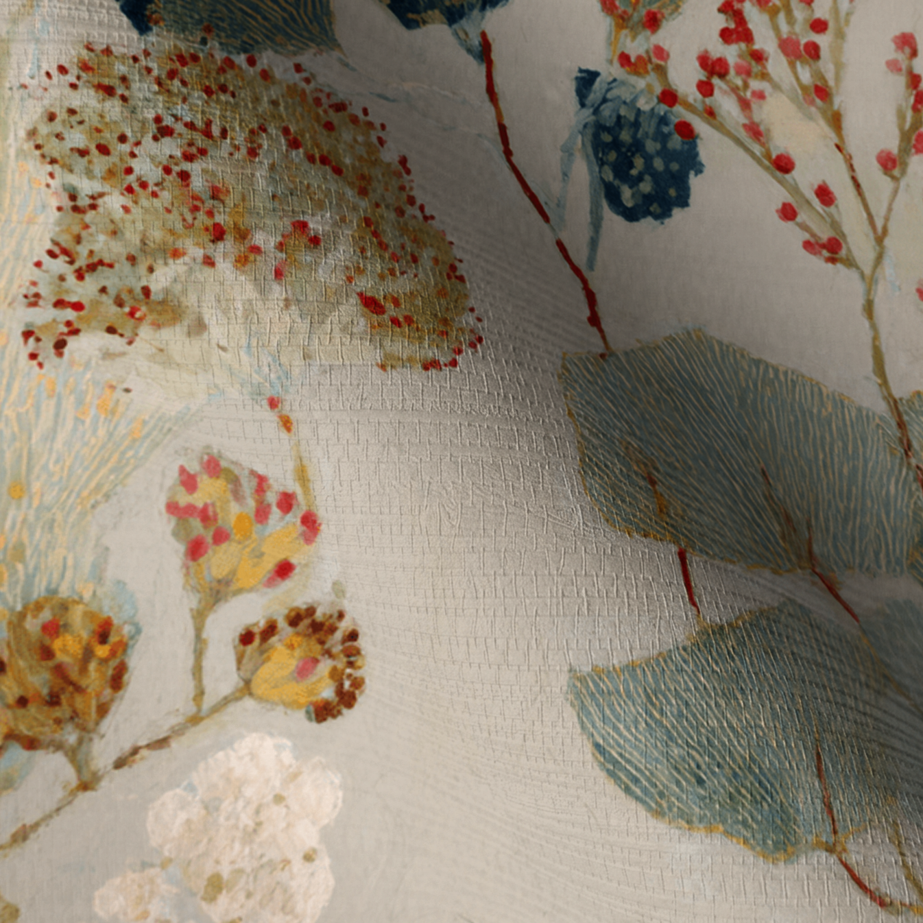 Hedgerow Faux Grasscloth Wallpaper