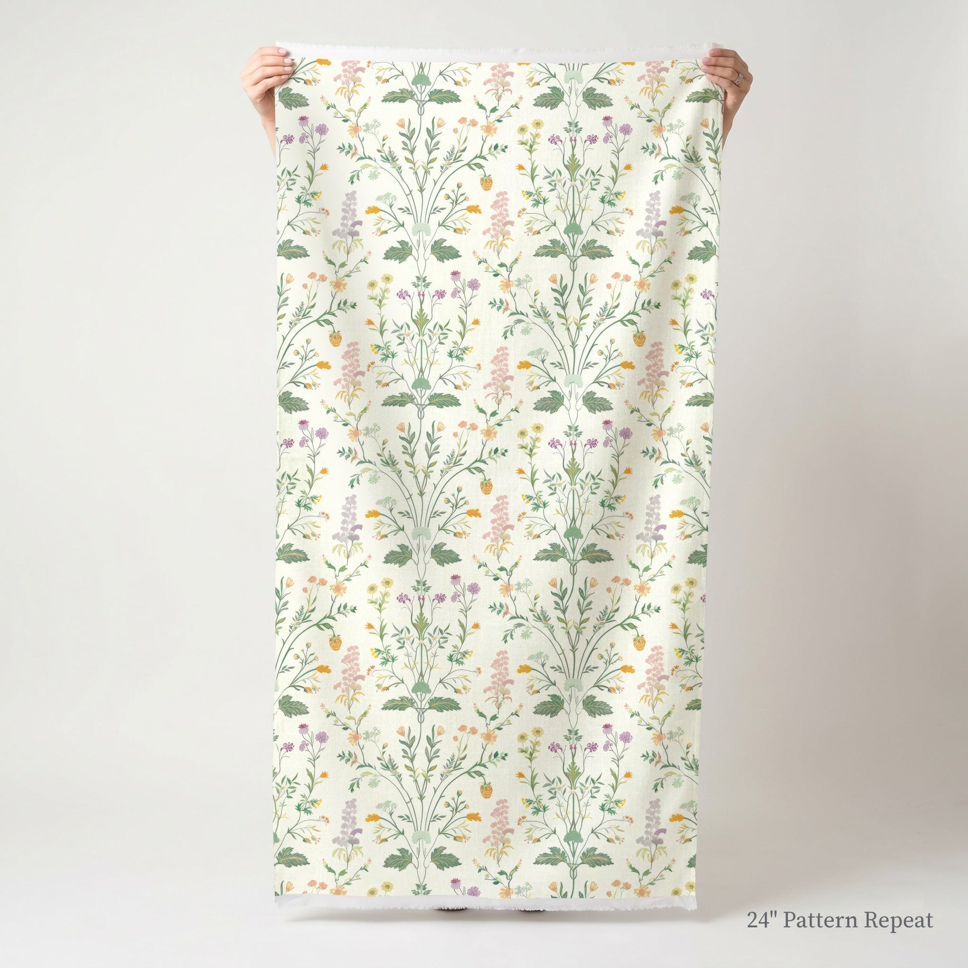 Herbal Tapestry - Fabric - Lemon Park