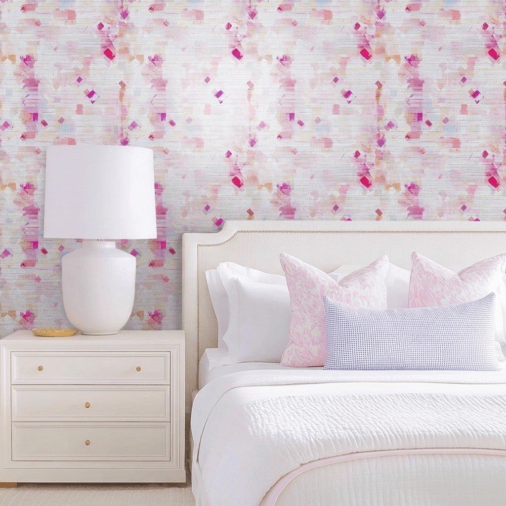 Hey Jess Faux Grasscloth Wallpaper - Lemon Park