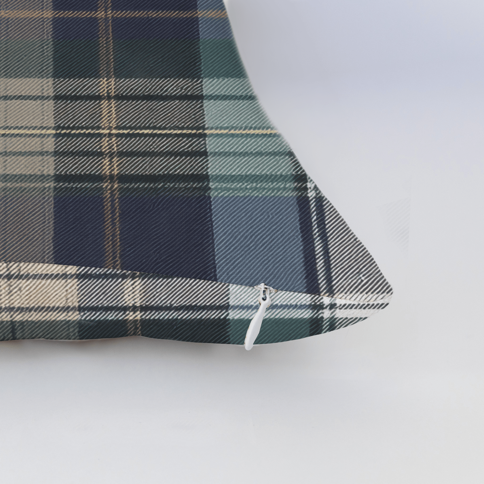 Highland Plaid Throw Pillow - Lemon Park