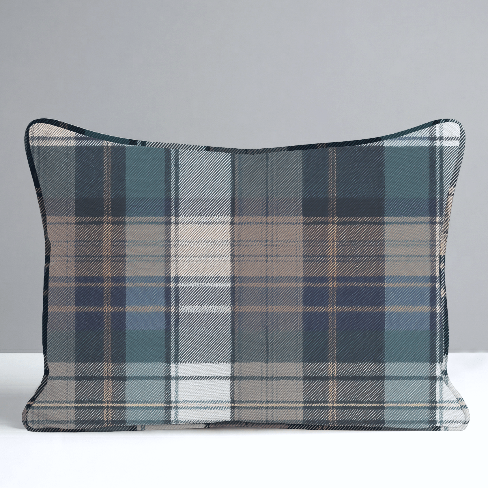 Highland Plaid Throw Pillow - Lemon Park