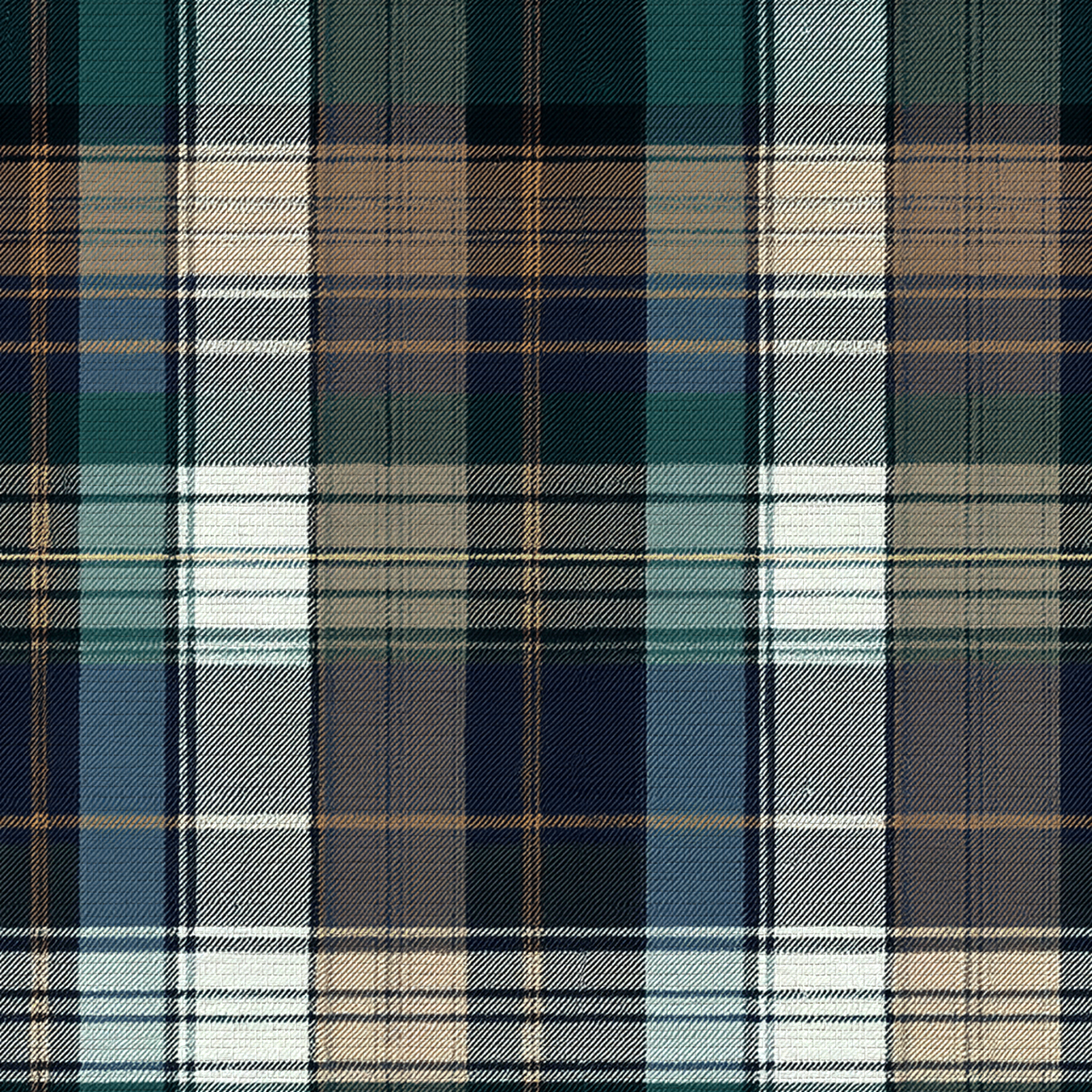 Highland Plaid Faux Grasscloth Wallpaper