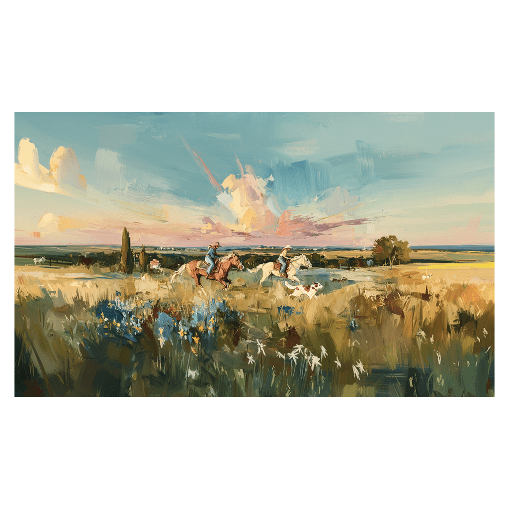 Hill Country Ride - Tapestry - Lemon Park