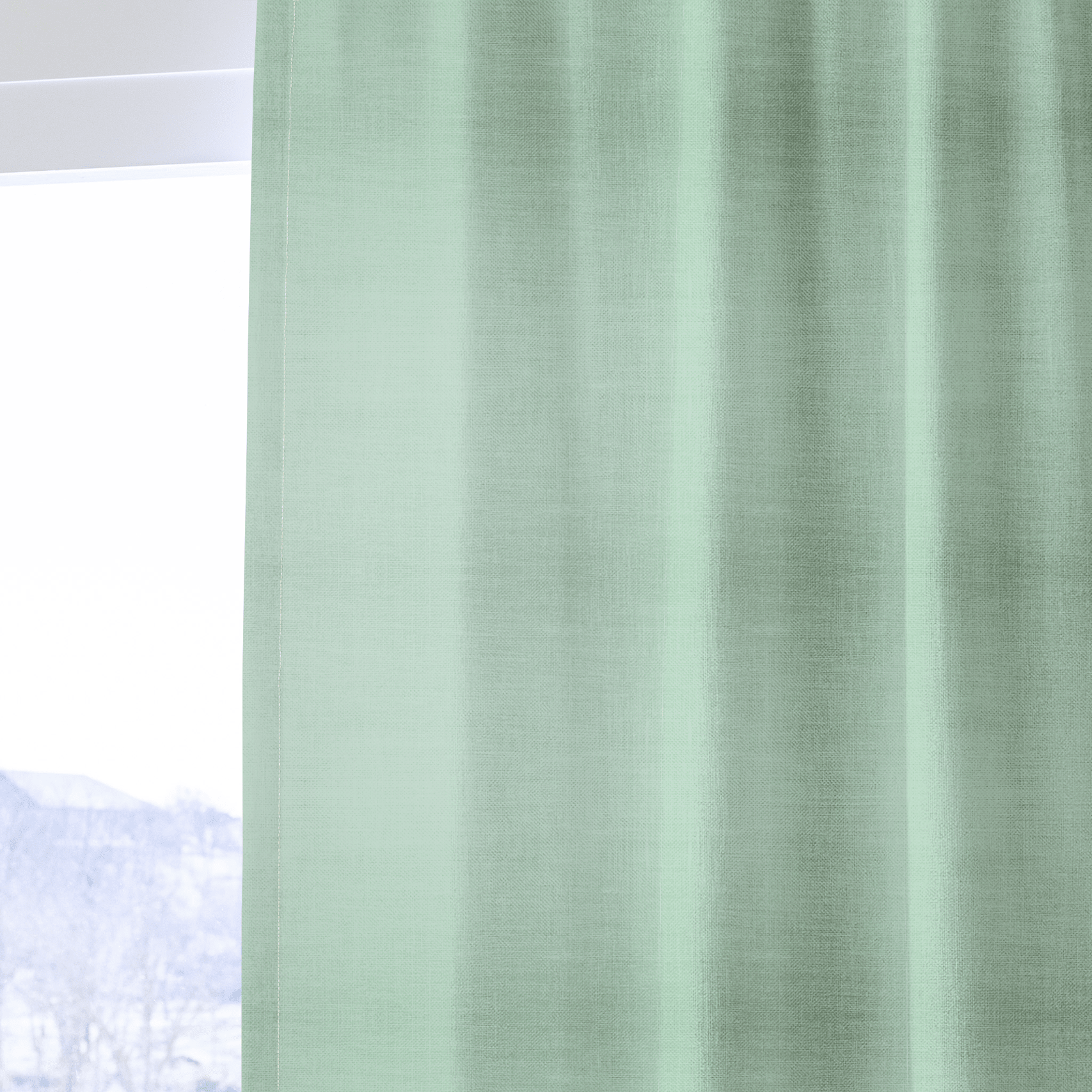 Hint Of Lime Leaf - Drapery - Lemon Park