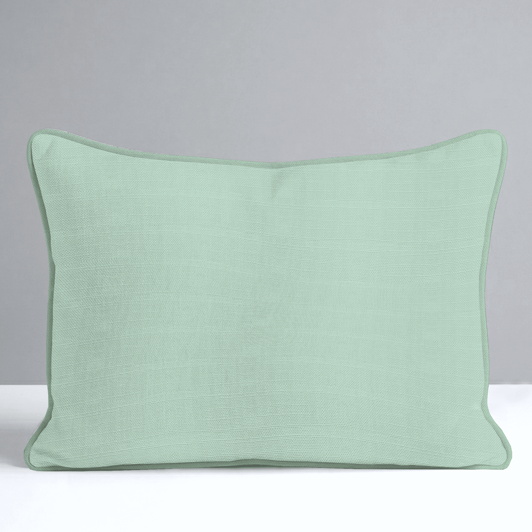 Hint Of Lime Leaf Throw Pillow - Lemon Park