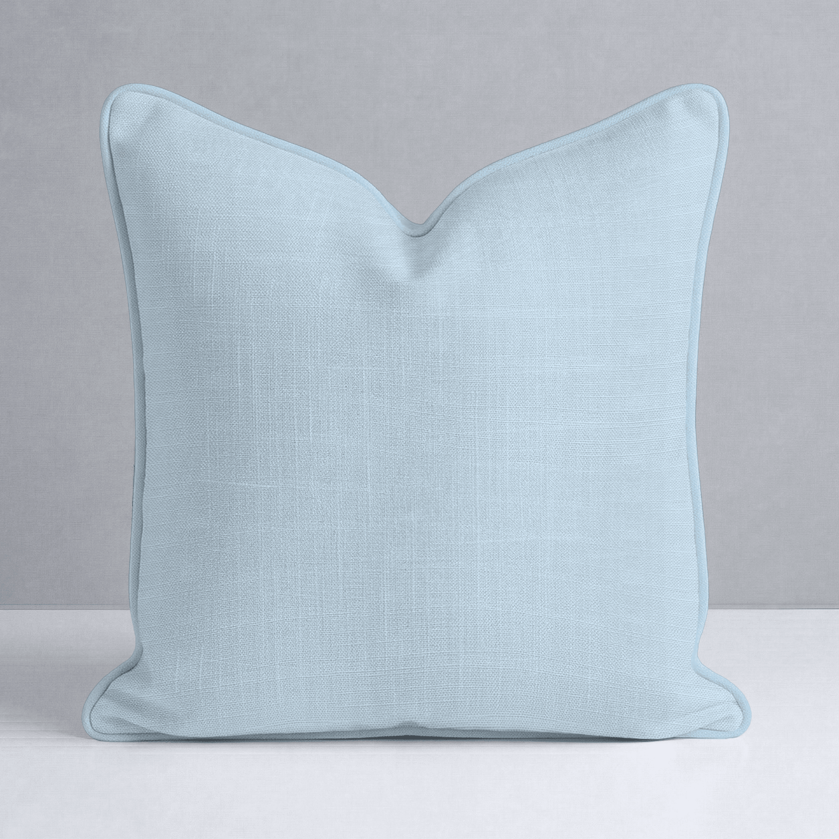 Hint Of Lime Sky Throw Pillow - Lemon Park