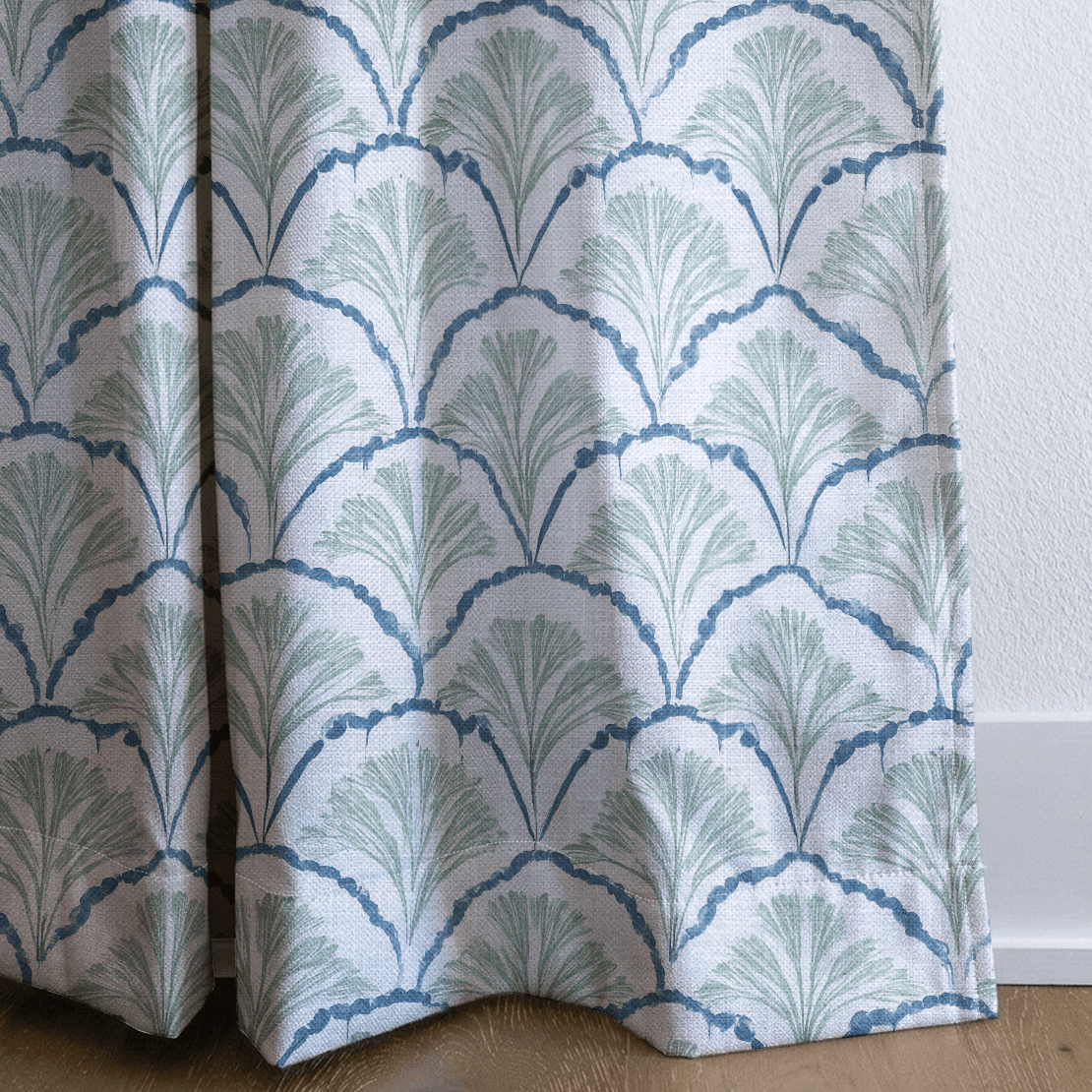 Hint Of Lime Sprouts - Drapery - Lemon Park