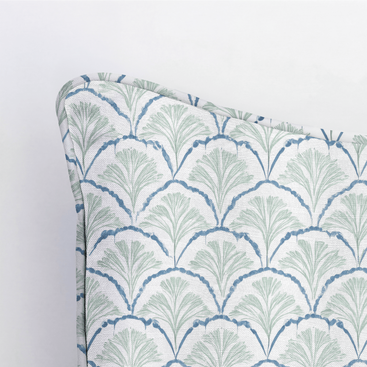 Hint Of Lime Sprouts Throw Pillow - Lemon Park