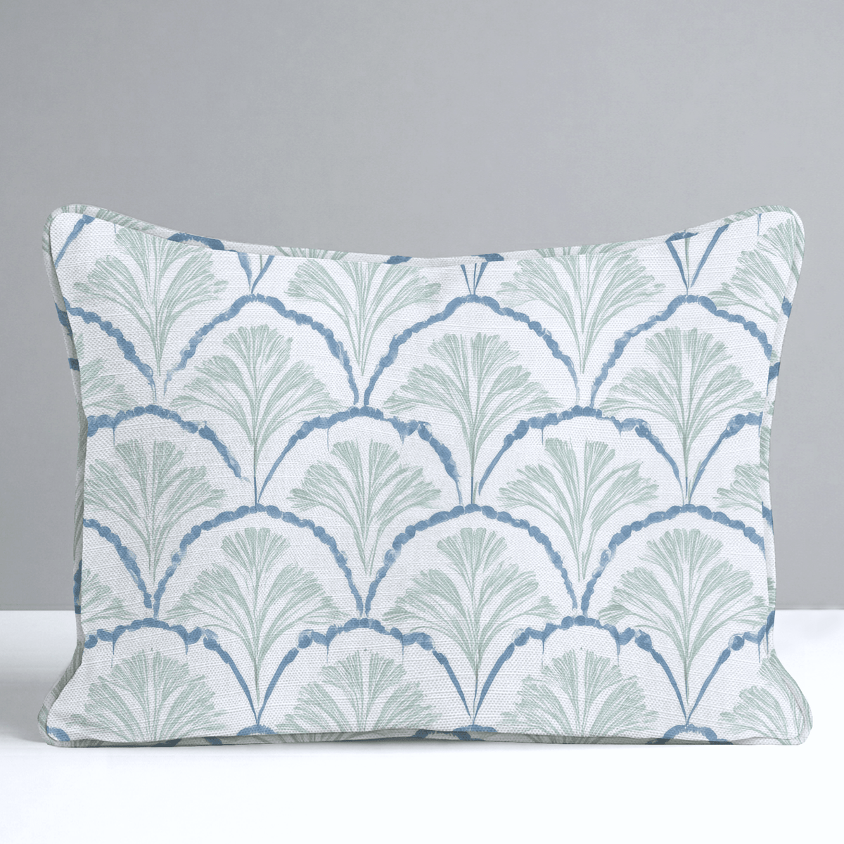 Hint Of Lime Sprouts Throw Pillow - Lemon Park