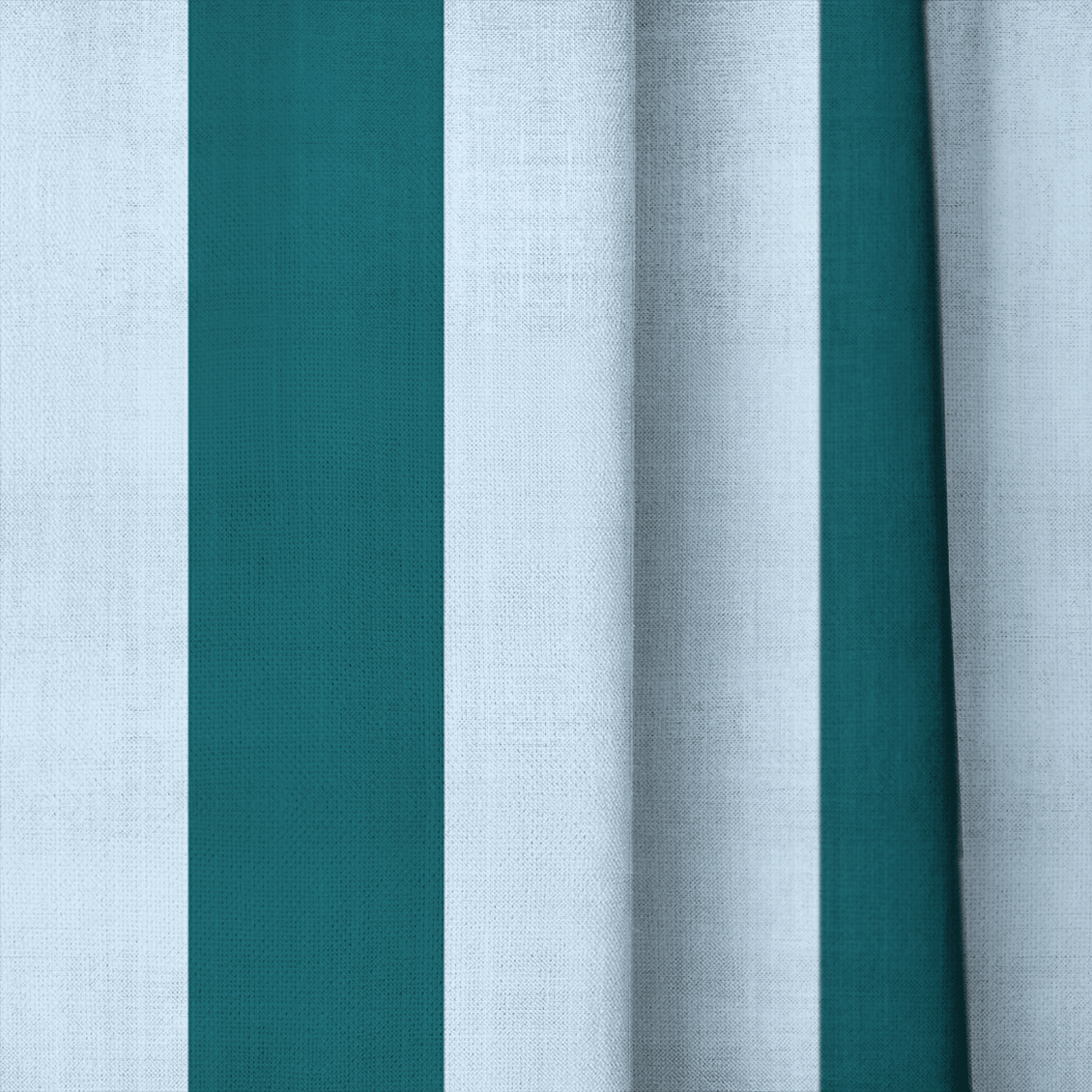 Hint Of Lime Stripes - Drapery - Lemon Park
